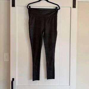 SERRA Faux Leather High Waisted Leggings‎ Size Large